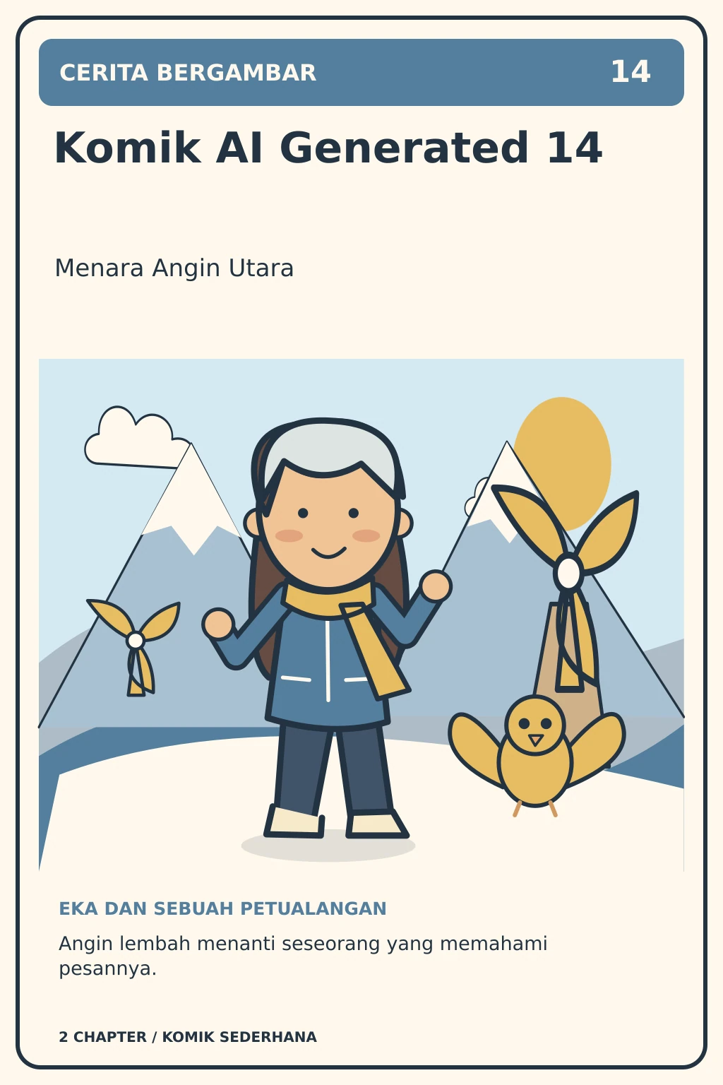 Sampul Komik AI Generated 14