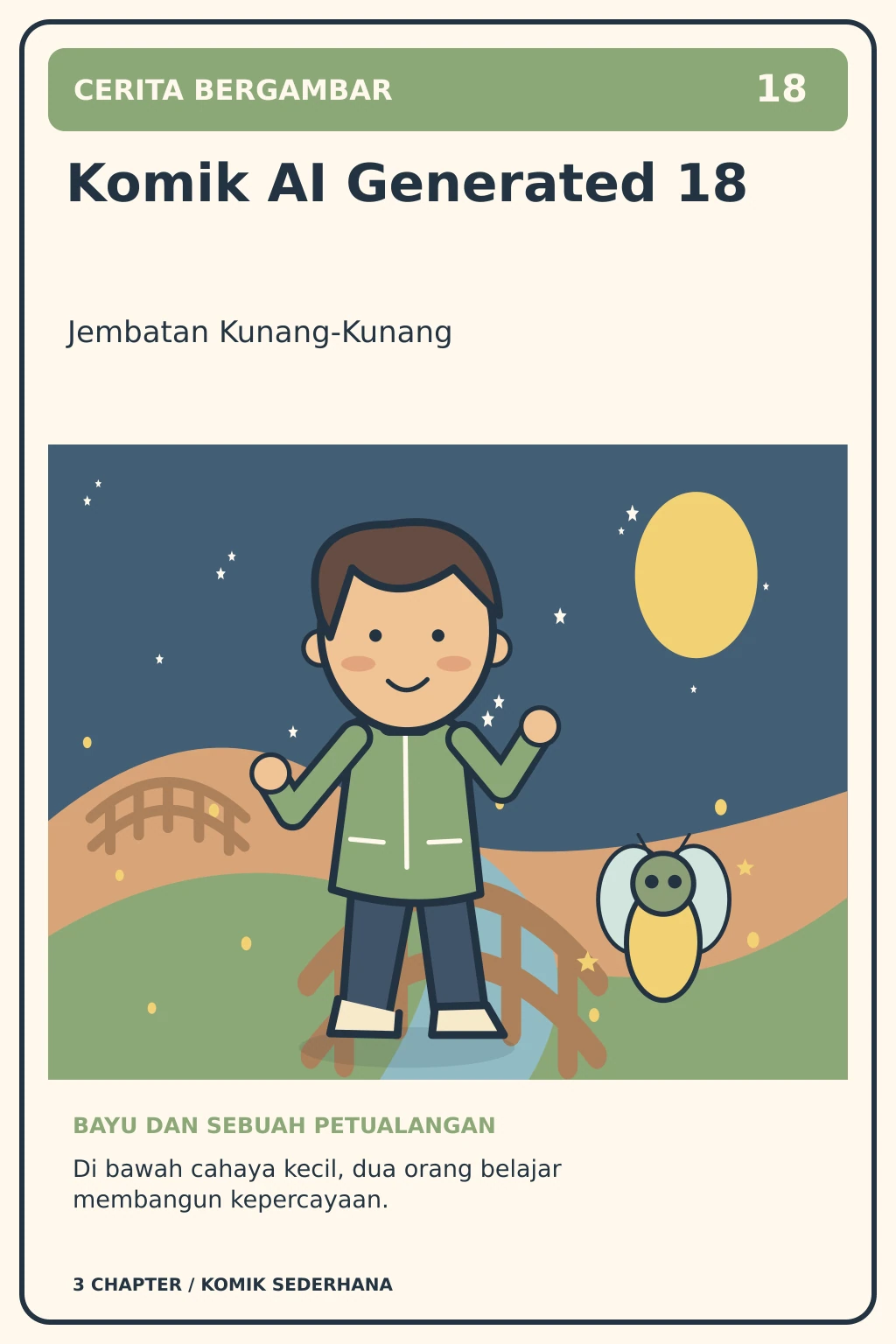 Sampul Komik AI Generated 18