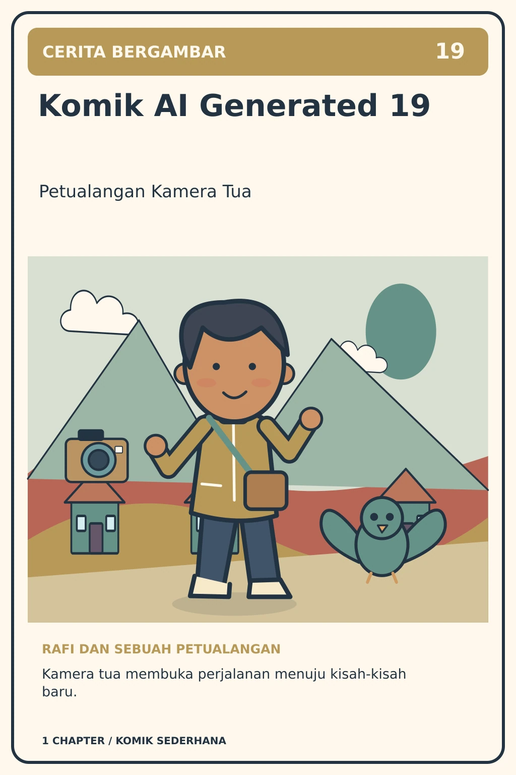 Sampul Komik AI Generated 19