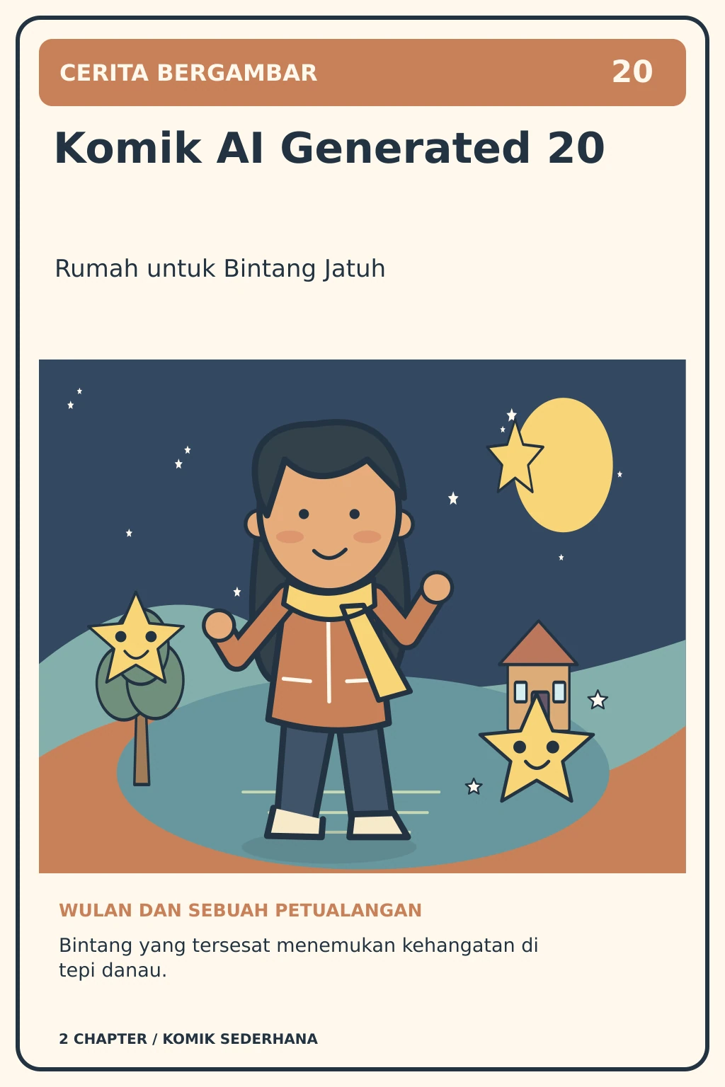 Sampul Komik AI Generated 20