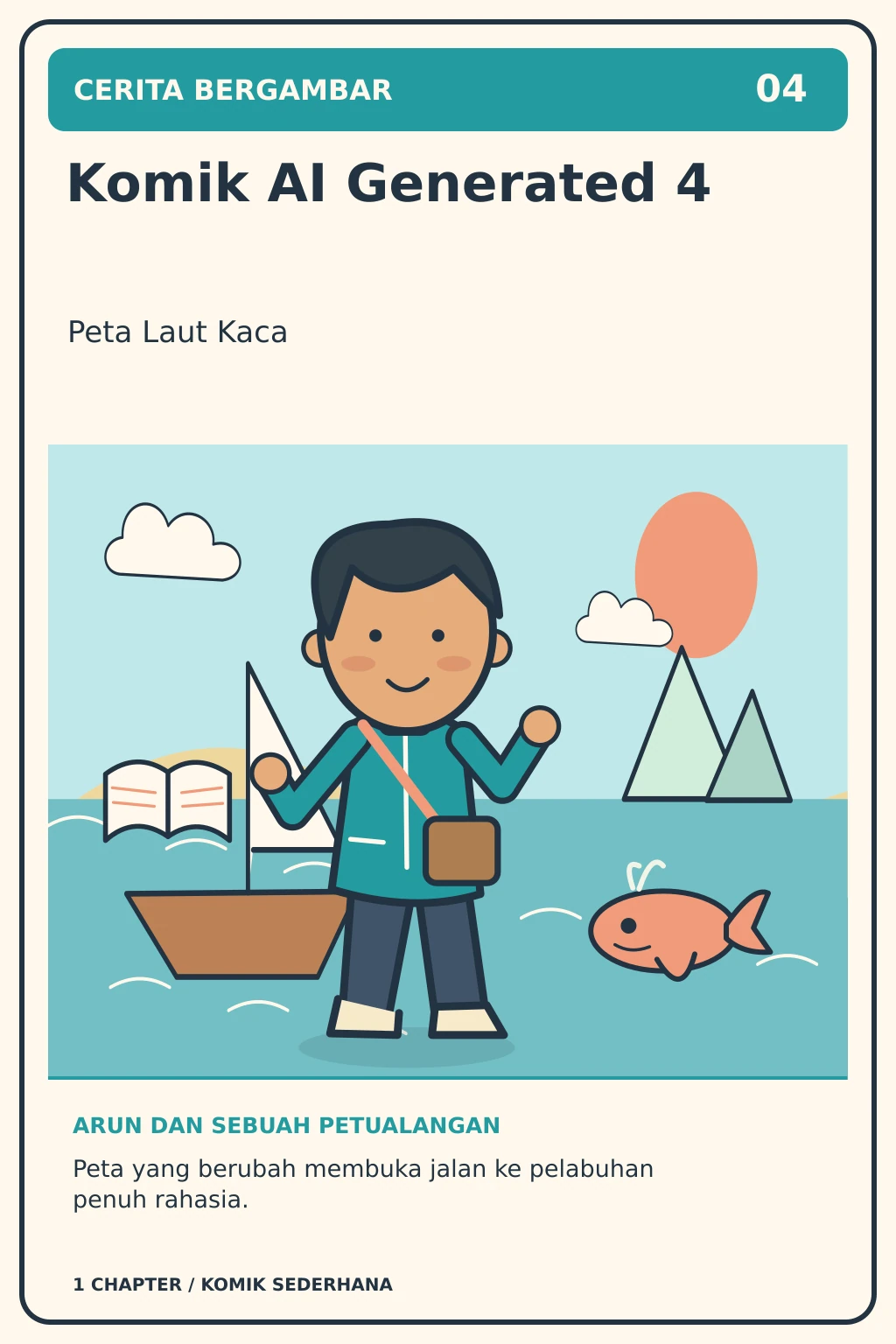 Sampul Komik AI Generated 4