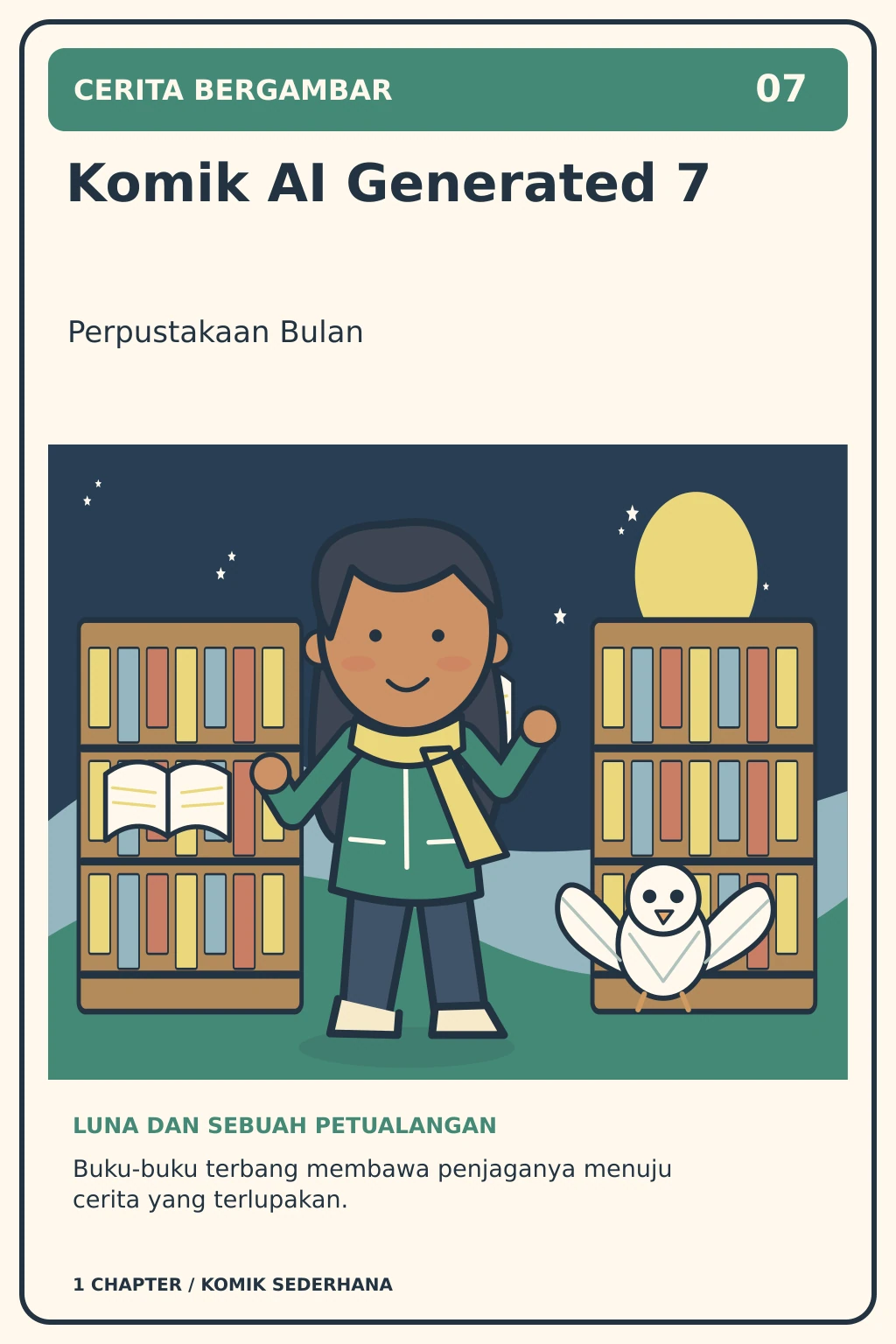 Sampul Komik AI Generated 7