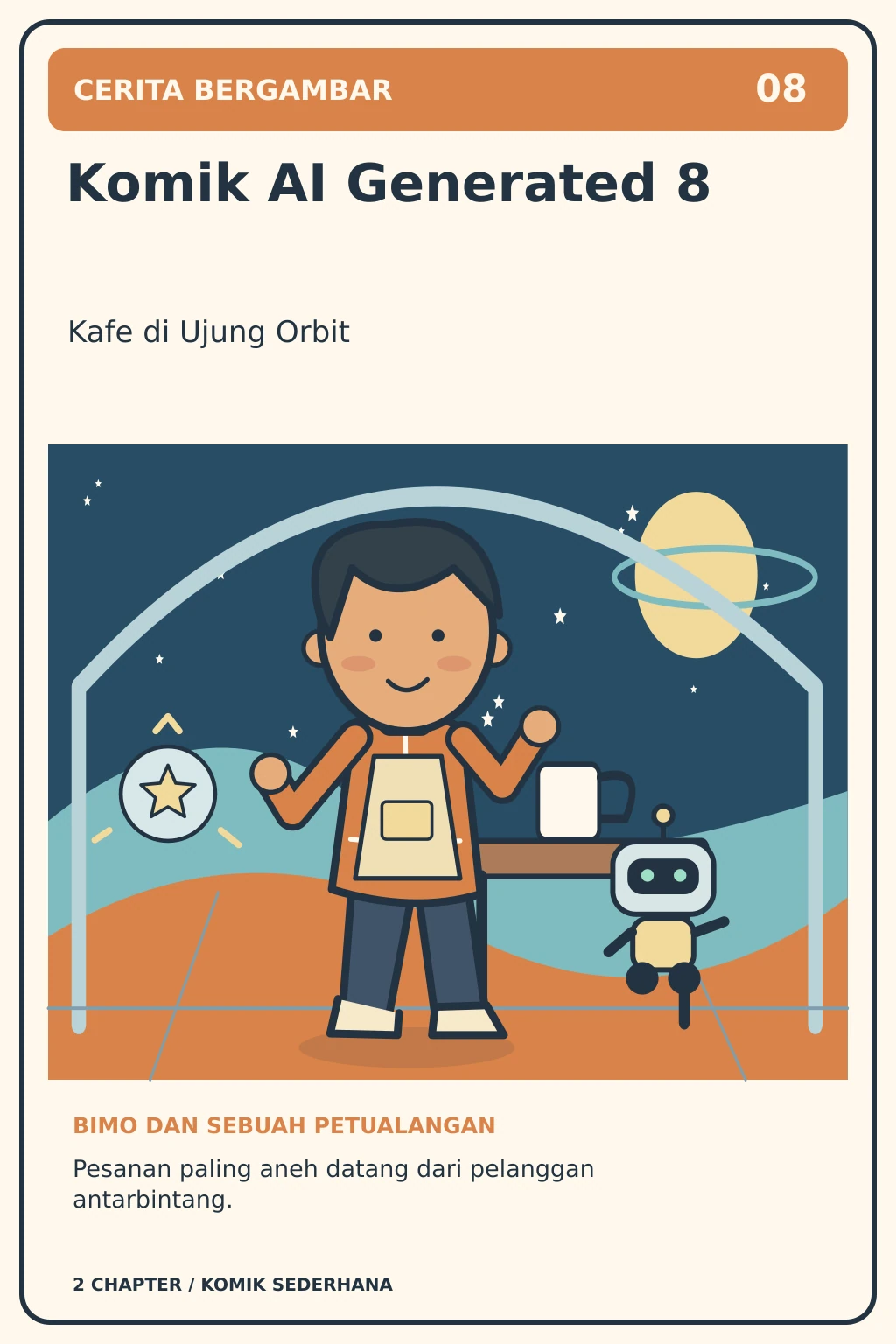 Sampul Komik AI Generated 8