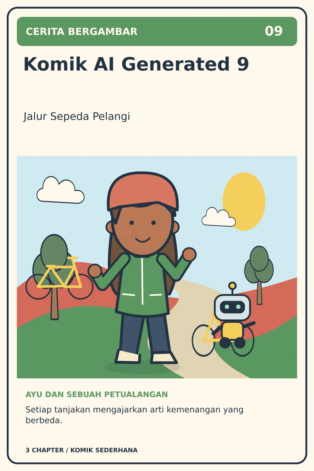 Sampul Komik AI Generated 9